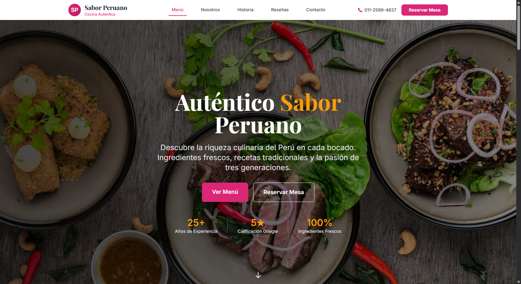 Sabor Peruano - Restaurante de comida peruana